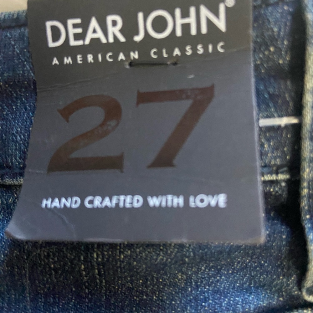 Dear John Sz 27 Women’s Dark Indigo Flare Jeans - Picture 4 of 12